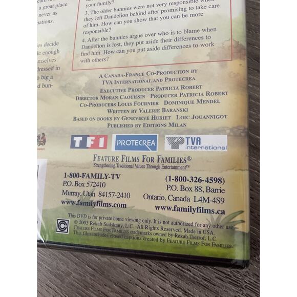 2003 The Bellflower Bunnies Vol. 1: Room to Move & Carnival DVD SEALED - Picture 4 of 5